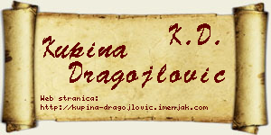 Kupina Dragojlović vizit kartica
